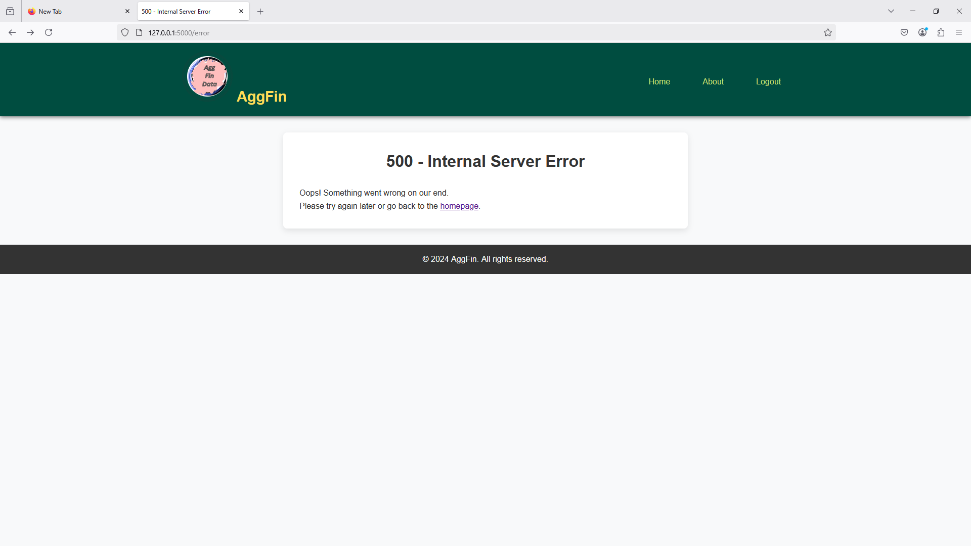 Error 500
